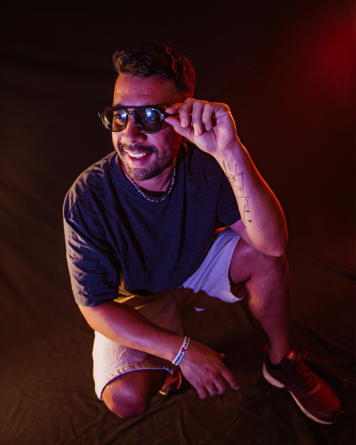 Retrato de Leandro, alumno de Other Side Academy